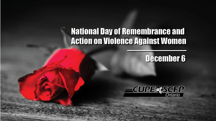 기억의 날과 폭력에 대한 행동, 폭력 여성에 대한 성명서 HD 월페이퍼