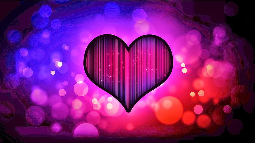 7 Love Heart, heart symbols HD wallpaper