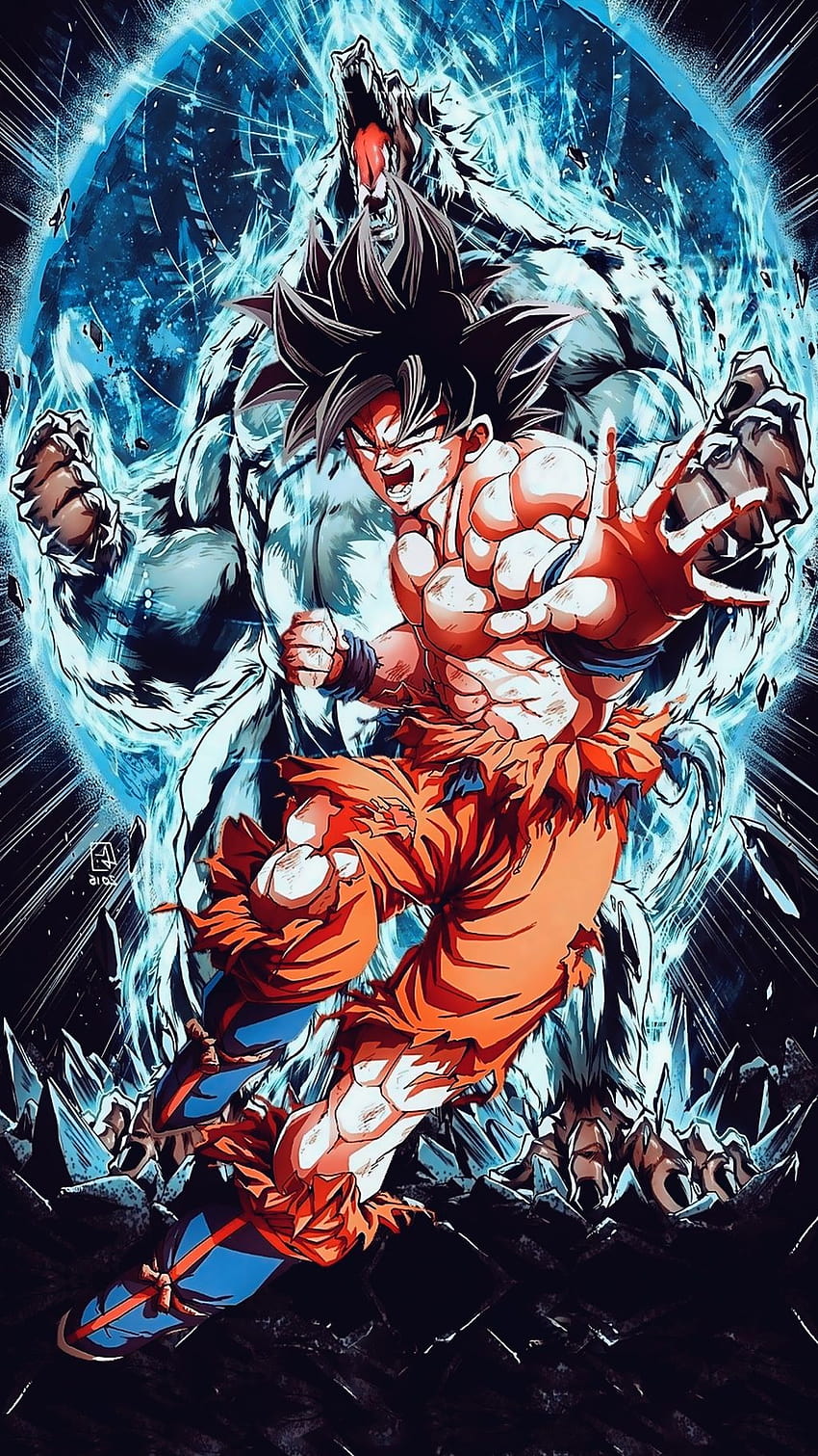 Dragon Ball Z Goku Ultra Instinct, goku ui iphone HD phone wallpaper
