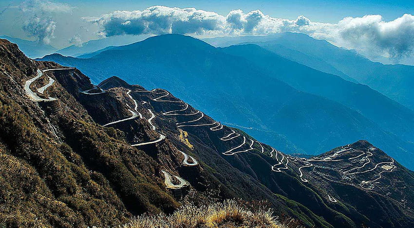 Las 10 razones principales para visitar la ruta de la seda de Sikkim fondo de pantalla