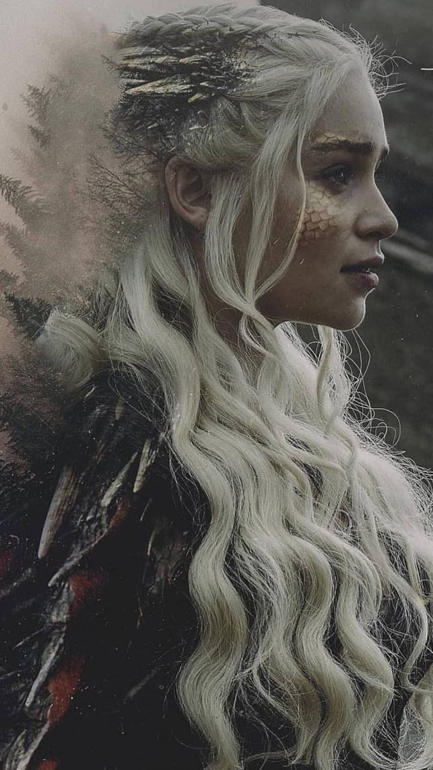 Daenerys Targaryen di wajahatshaheer, daenerys targaryen iphone Sfondo del telefono HD