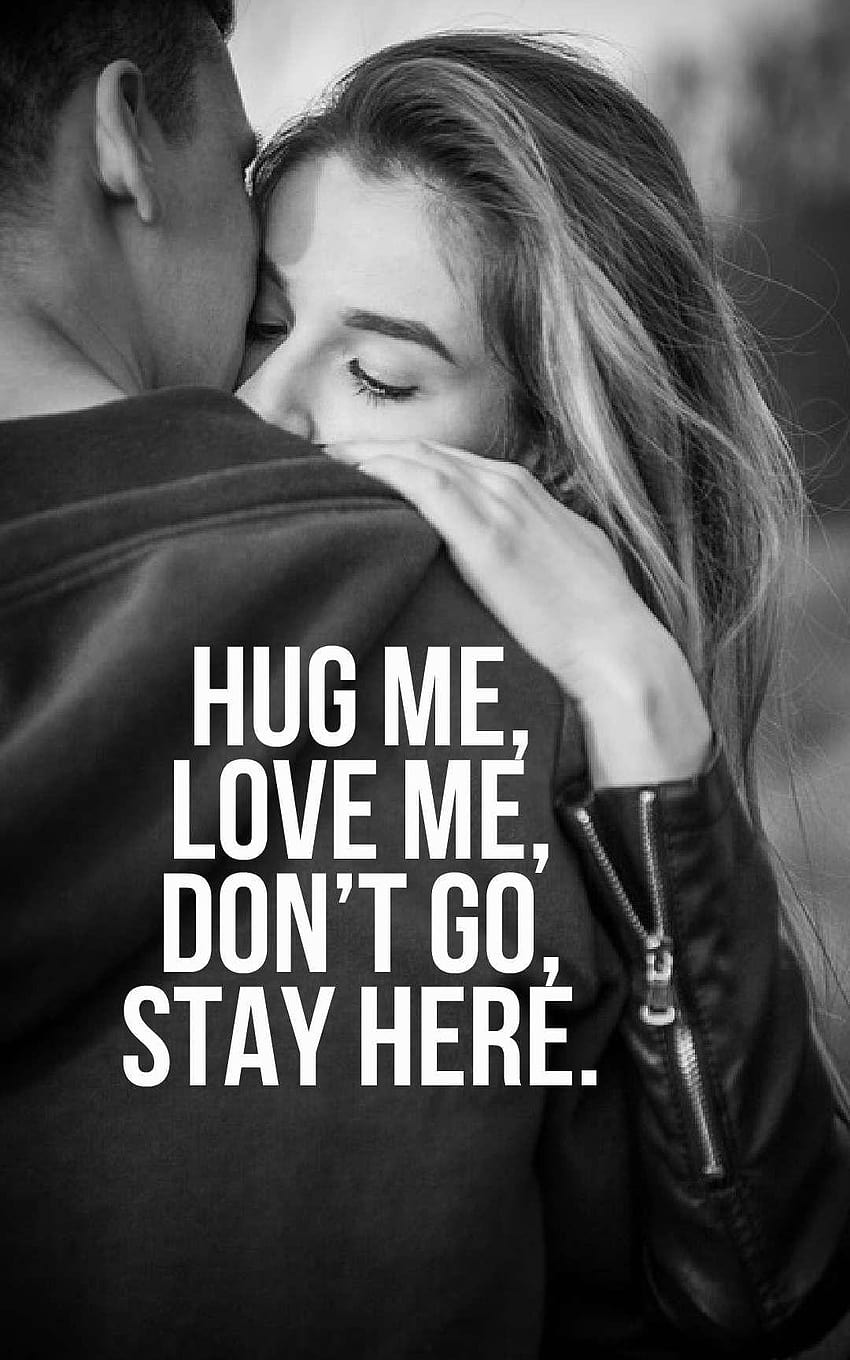 Love hug with quotes HD wallpapers | Pxfuel