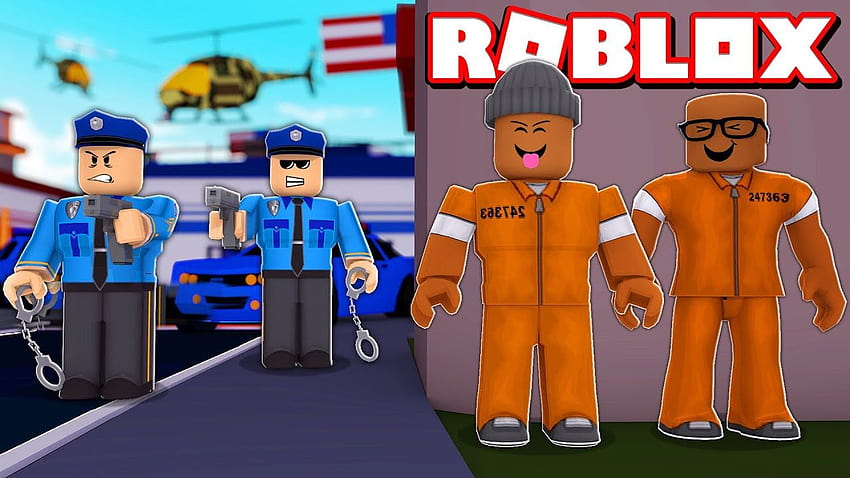 ผู้เล่น 2 คนหลบหนีคุกใน ROBLOX JAILBREAK!, gamingwithkev วอลล์เปเปอร์ HD