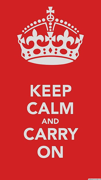 keep calm and carry on wallpaper blue