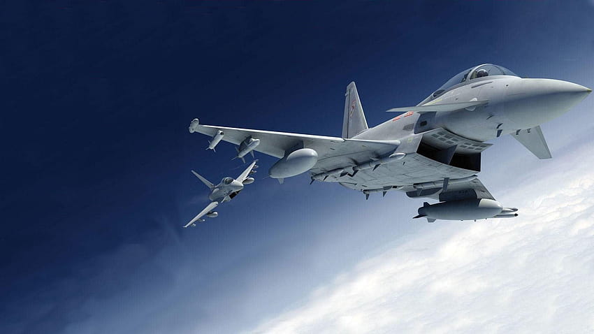 Guerras de aviones Eurofighter Typhoon fondo de pantalla