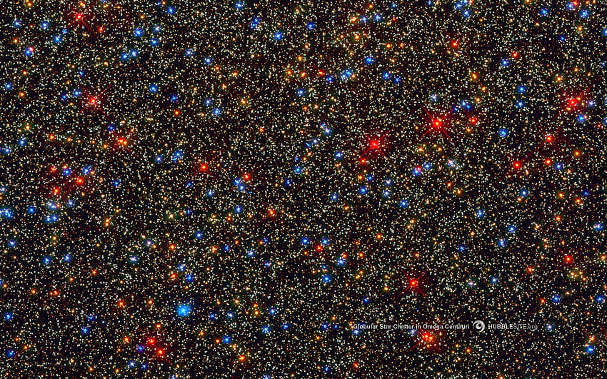 Globular Star Cluster Omega Centauri Space HD wallpaper