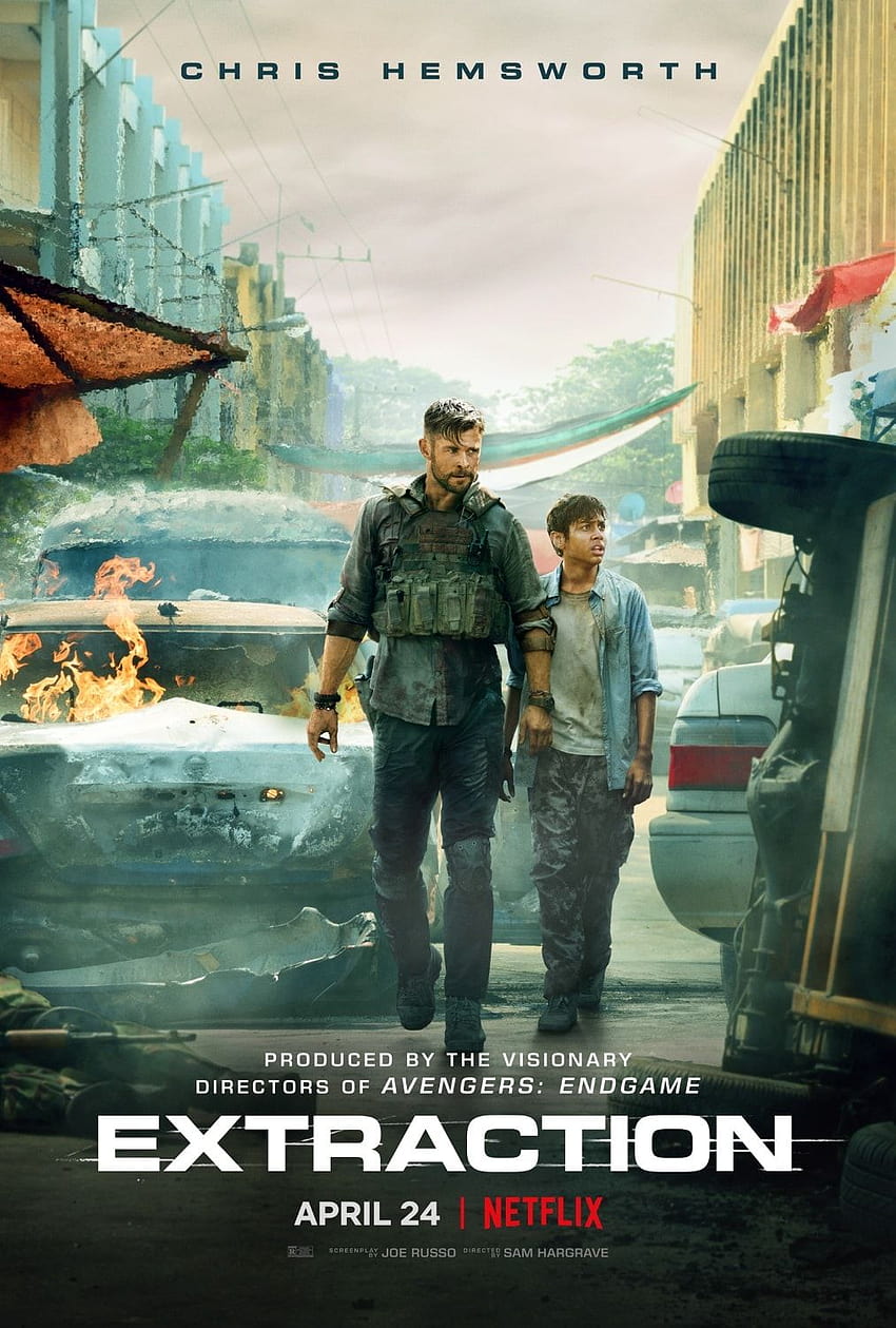 Extraktion: Trailer für Chris Hemsworths Netflix-Film zur Veröffentlichung, Chris Hemsworth Extraktion HD-Handy-Hintergrundbild