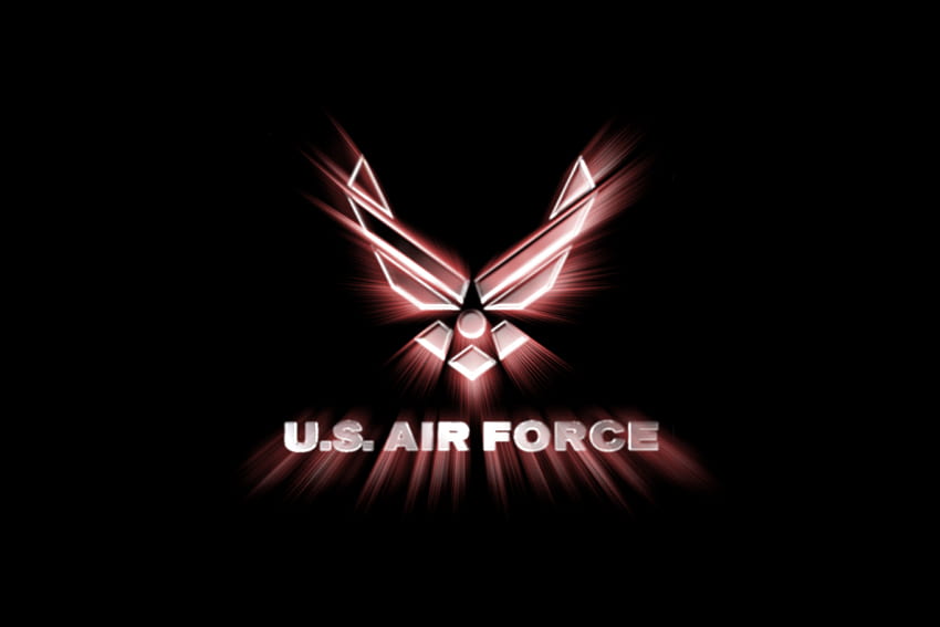 5 Лого на ВВС на САЩ, лого на военновъздушните сили на САЩ HD тапет
