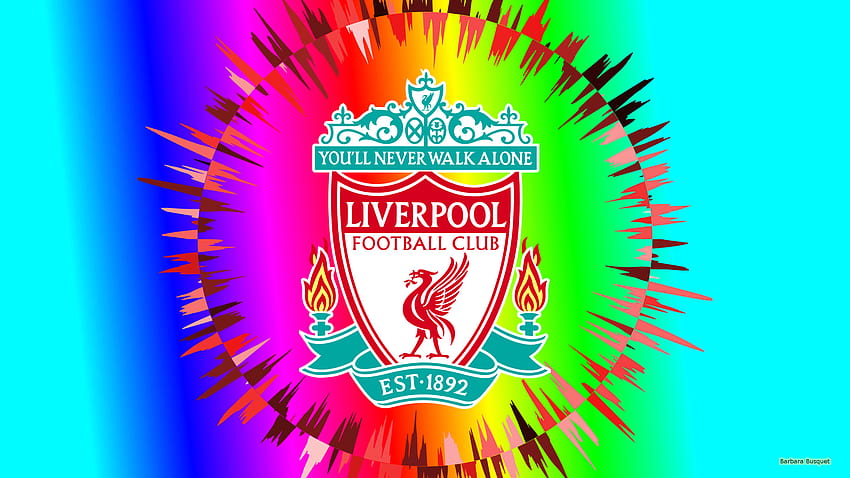 Liverpool FC, logotipo do Liverpool FC papel de parede HD