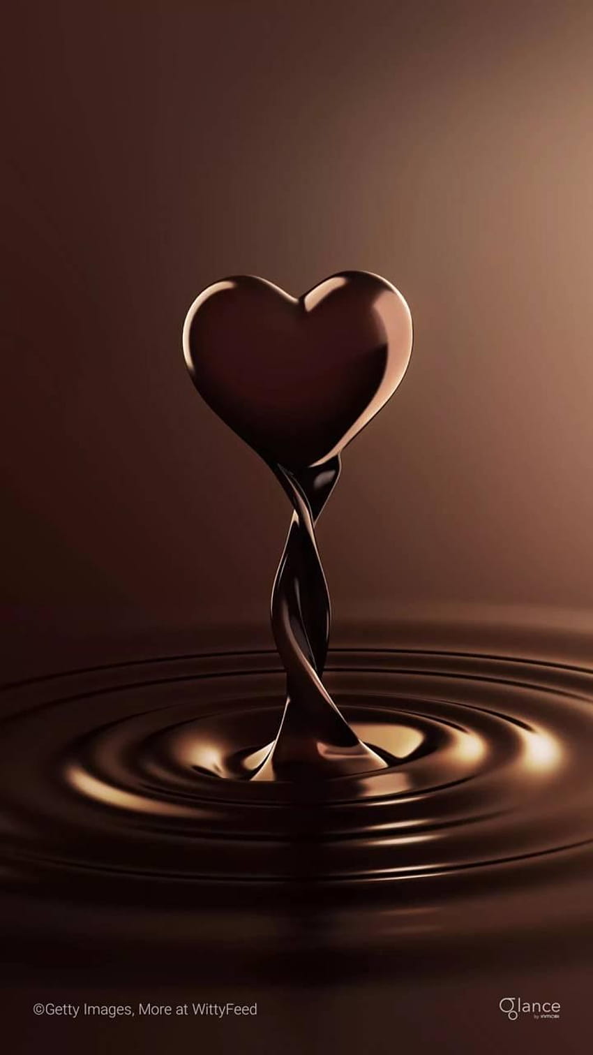 Cokelat oleh PrashantPatil_, susu susu hari valentine wallpaper ponsel HD