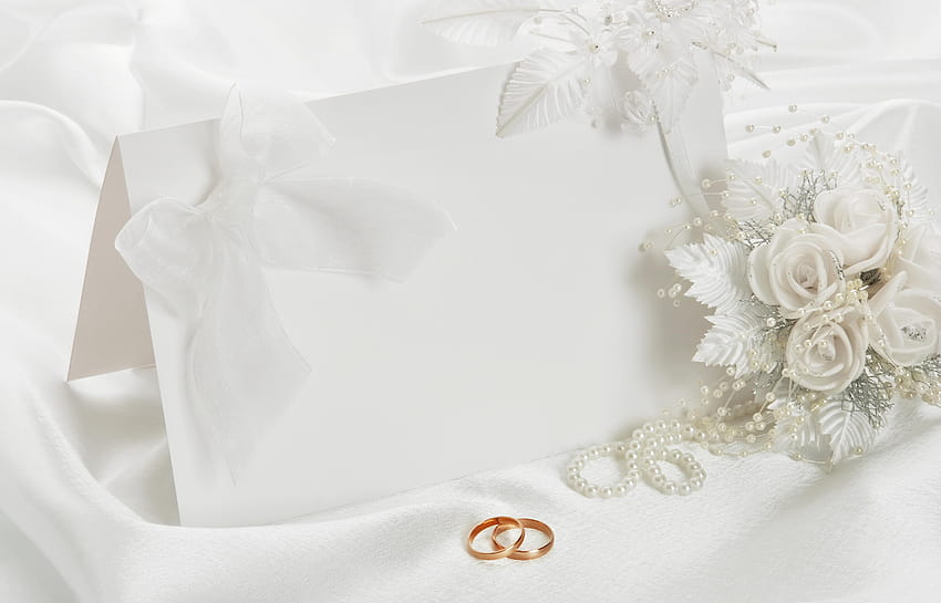 Wedding Invitation White Backgrounds ... tip, wadding HD wallpaper