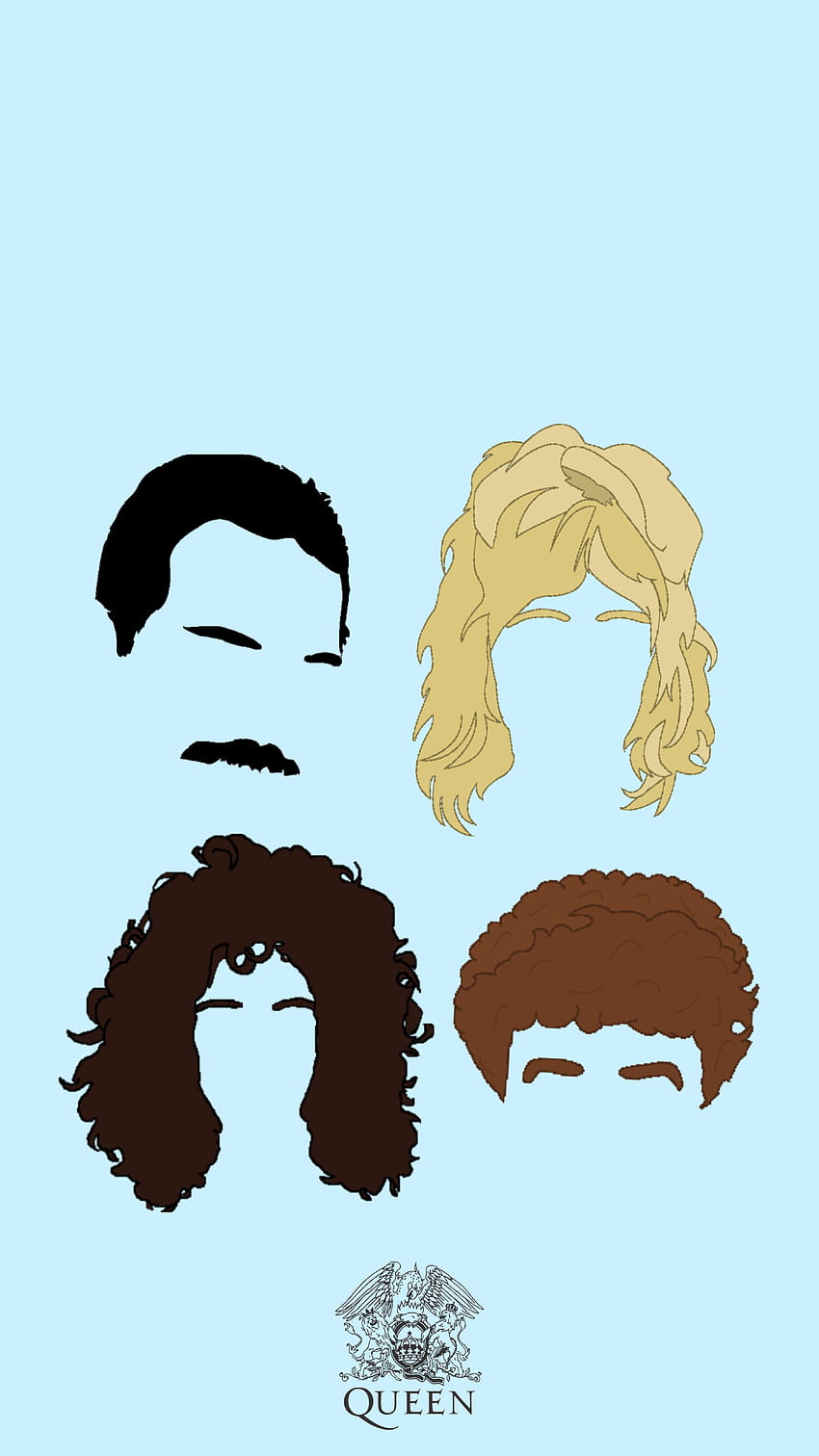 I made a Queen iPhone background! Their hair is so fun to draw, queen band  iphone HD phone wallpaper | Pxfuel