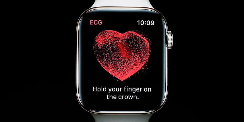 Según los informes, la capacidad de ECG de Apple Watch llegará con watchOS 5.1, electrocardiograma fondo de pantalla