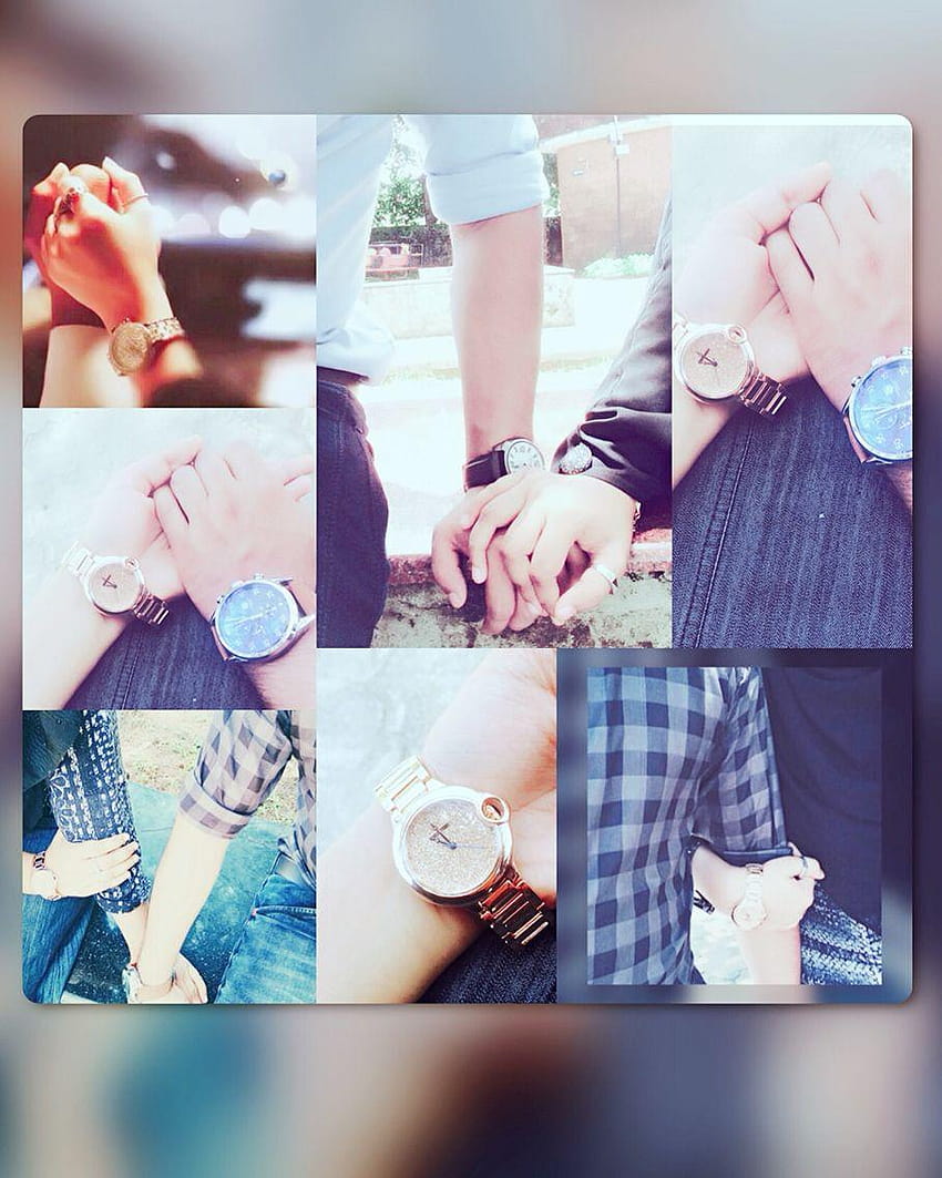 I want to hold your hand always like this, boy and girl engaged ...