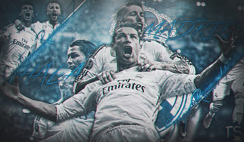 Sergio Ramos , Real Madrid, Cristiano Ronaldo • For You For & Mobile, real madrid pc วอลล์เปเปอร์ HD