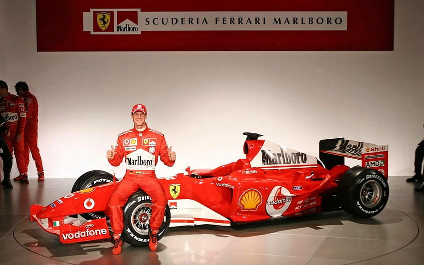 Michael Schumacher, Schumacher F1-Ferrari HD-Hintergrundbild
