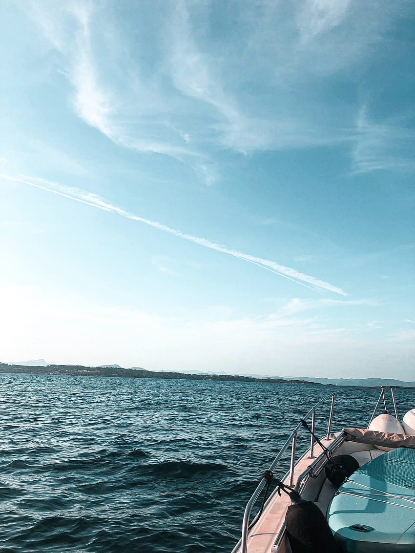 Rope Tie on Boat · Stock, estetyczna letnia łódka Tapeta na telefon HD