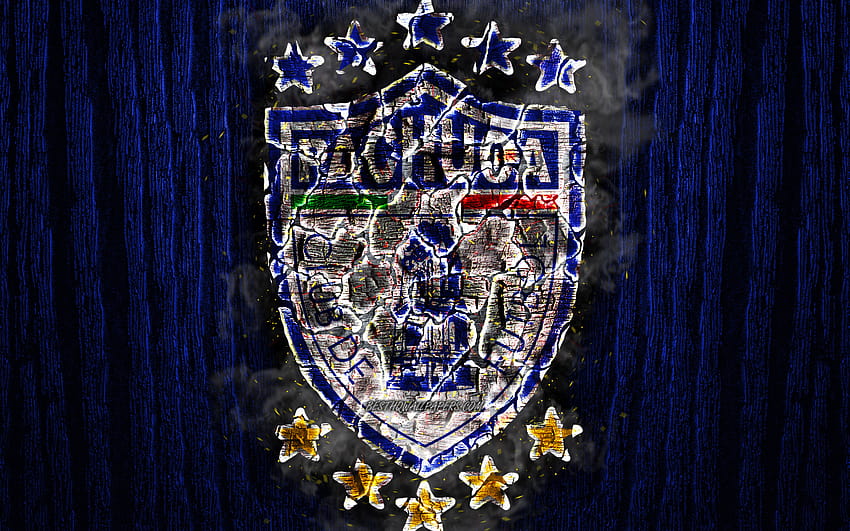 Club Pachuca, logotipo chamuscado, Primera Division, cf pachuca papel de parede HD