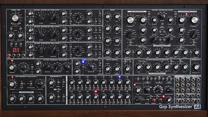 GRP Synthesizer A4, theremin HD wallpaper