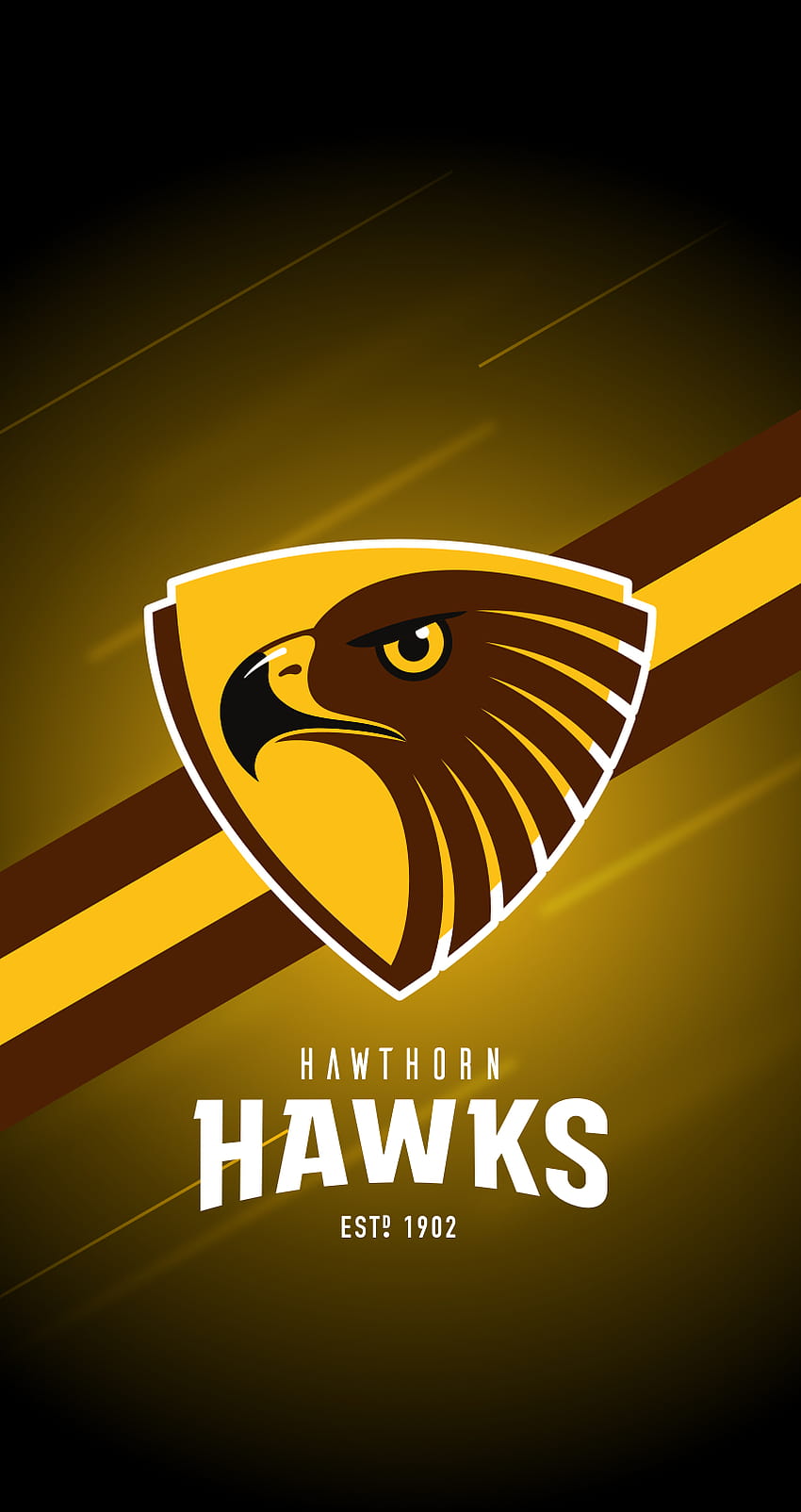Hawthorn Hawks iPhone 6/7/8 Lock Screen HD phone wallpaper