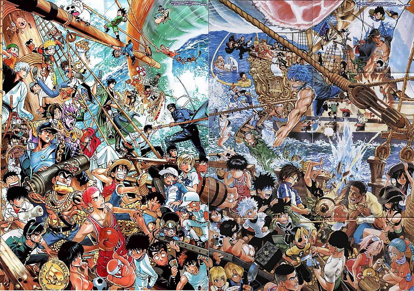 Weekly Shōnen Jump Manga Artists, anime jump HD wallpaper