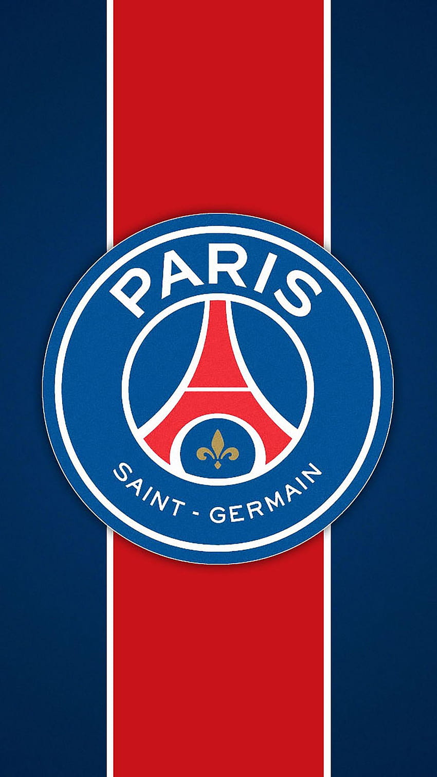 iPhone Пари Сен Жермен, лого на PSG HD тапет за телефон