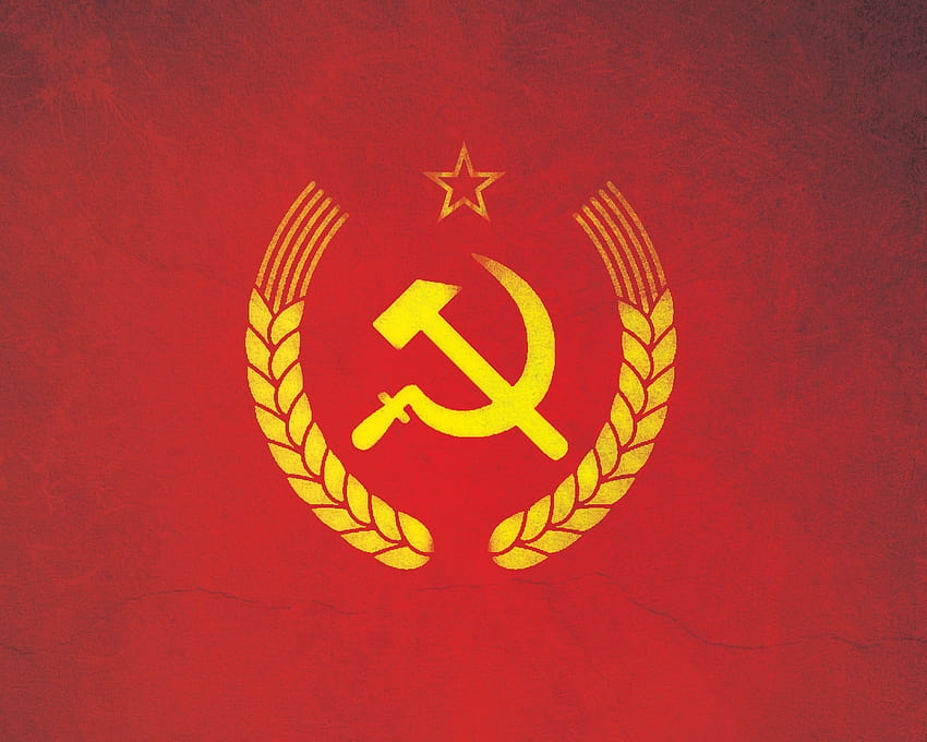 Sowjetunion, sowjetische Flagge HD-Hintergrundbild