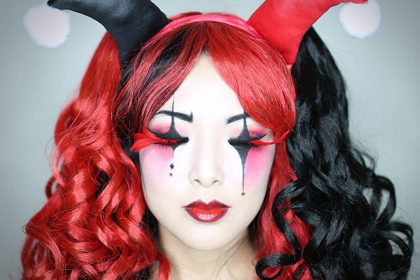 HARLEY QUINN Makeup Tutorial, halloween makeup HD wallpaper | Pxfuel