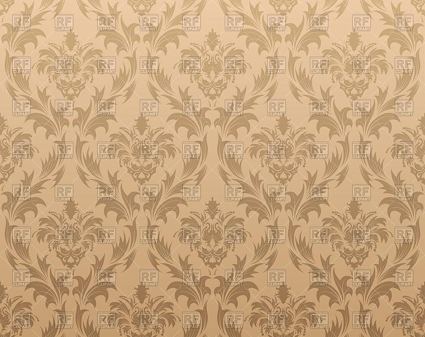 damask style seamless pattern Royalty, roylt HD wallpaper