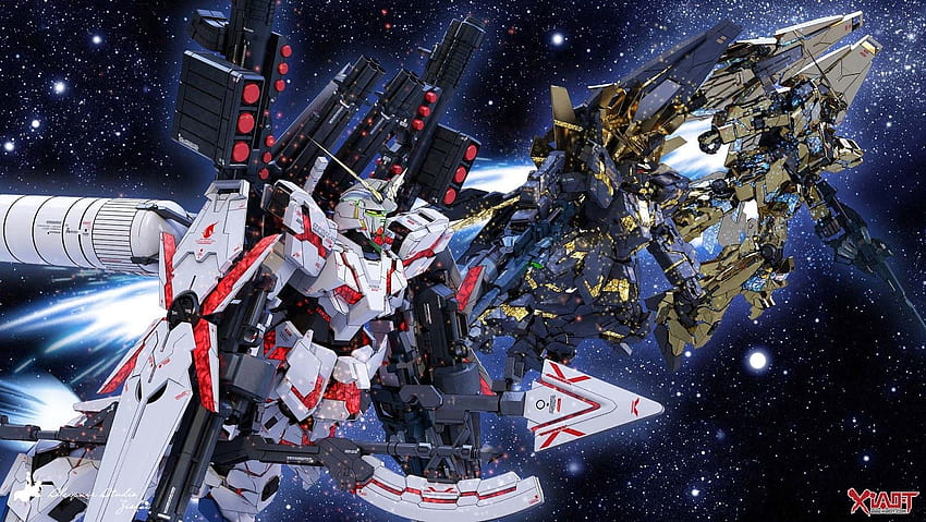 MG 1/100 Unicorn Gundam 03 Phenex [Anime Style], gundam phenex HD wallpaper  | Pxfuel