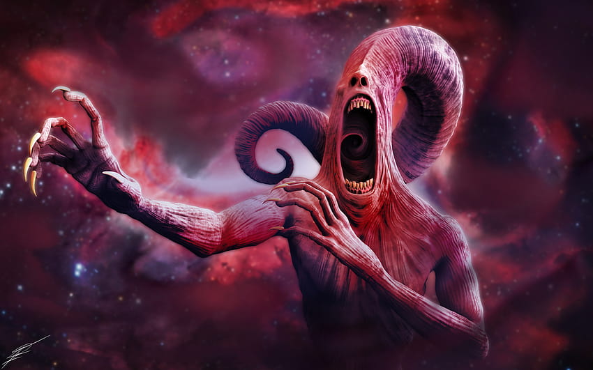 Nyarlathotep kosmischer Horror für die Seele HD-Hintergrundbild