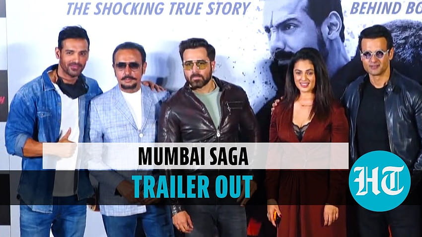 Uscita del trailer della saga di Mumbai: John Abraham, Emraan Hashmi e altri partecipano al lancio Sfondo HD