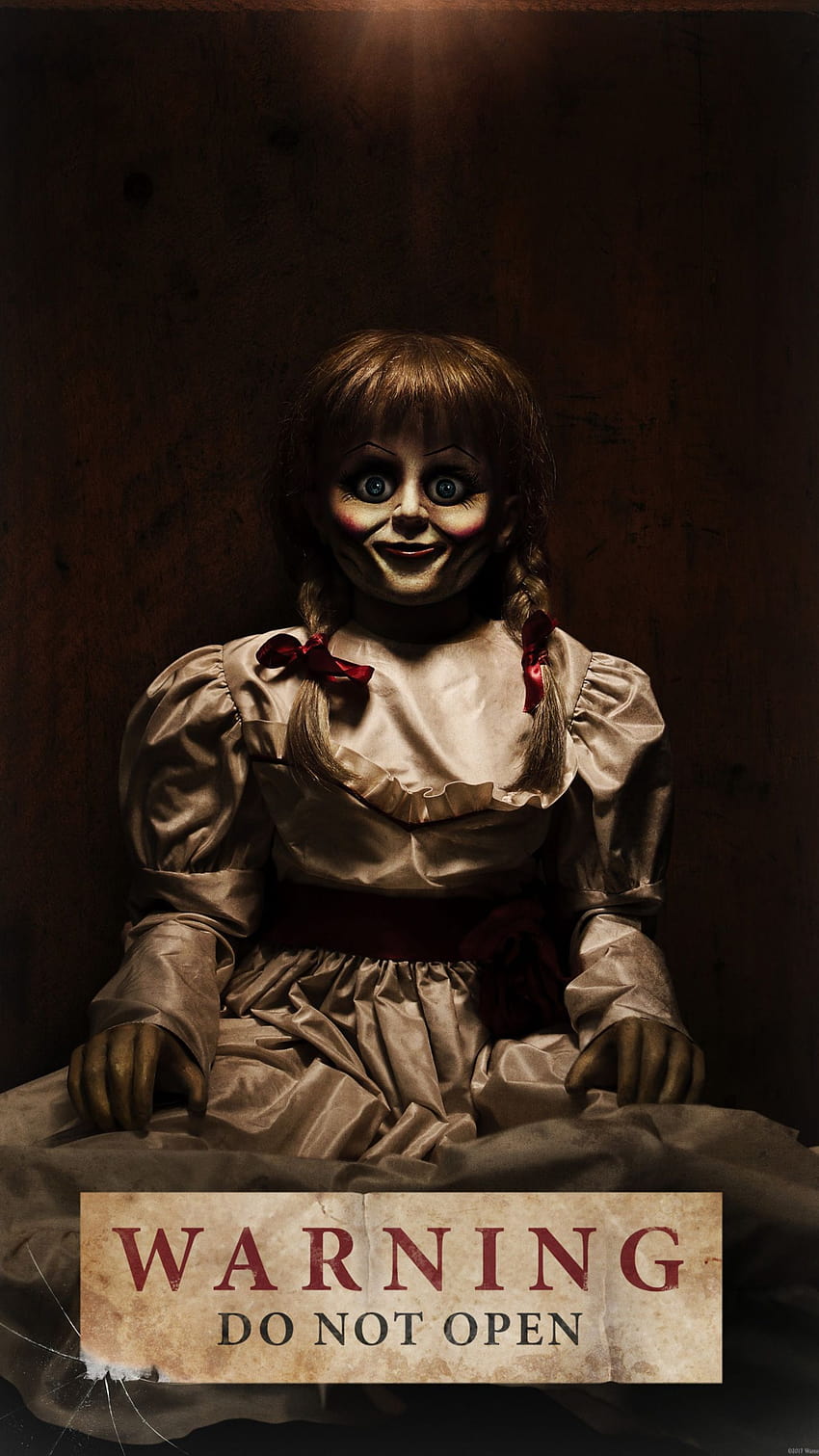 Annabelle Girl Horror Mobile, boneca Annabelle Papel de parede de celular HD