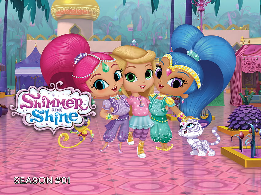 Prime Video: Shimmer and Shine 1. Sezon, ışıltılı ve ışıltılı cin ağaç evi HD duvar kağıdı