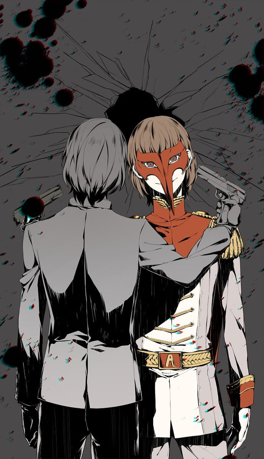 Beyond the Veil Goro Akechi Persona5 [691x1200] for your , Mobile ...