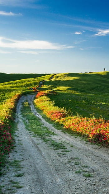 Wallpaper Tuscany, 5k, 4k wallpaper, 8k, Italy, landscape, village, field,  sunset, sky, grass, Nature #558