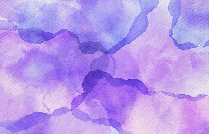 Latar Belakang Cat Air Ungu Dan Lilac Mewah 2181338 Seni Vektor di Vecteezy, cat air ungu Wallpaper HD