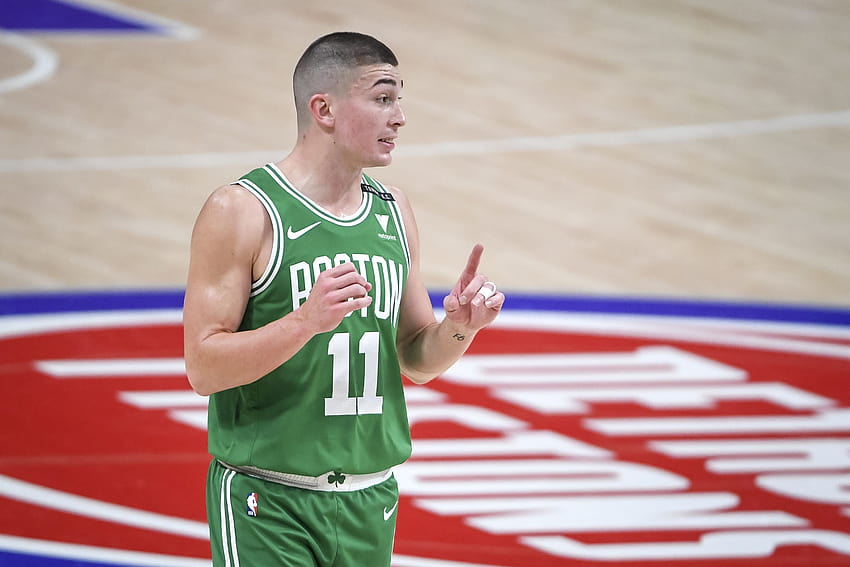 Boston Celtics: Payton Pritchard hat einen historischen Karrierestart hingelegt HD-Hintergrundbild