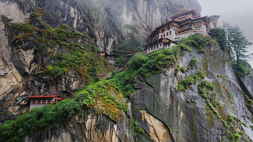 Paro Taktsang, Butão papel de parede HD