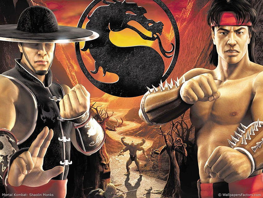 Mortal Kombat Shaolin Monks Scorpion Fatalities Tapeta HD