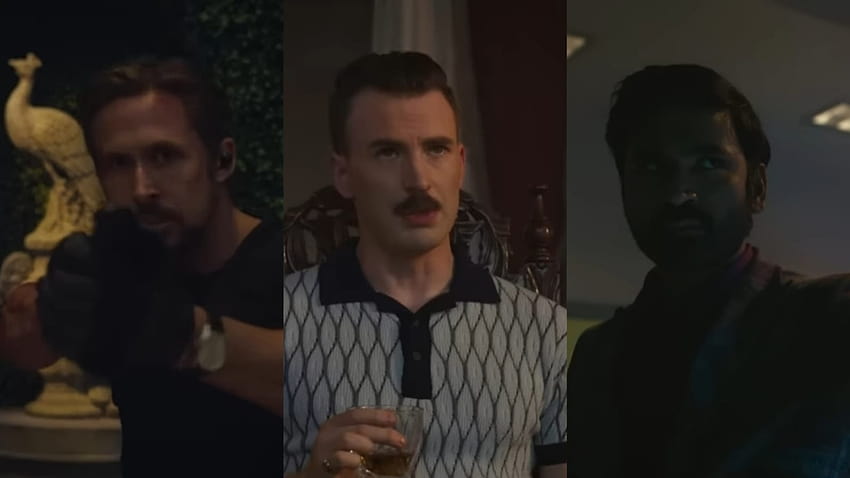 Trailer di The Grey Man: Chris Evans e Ryan Gosling si affrontano, Dhanush ha un aspetto elegante. Guarda, l'uomo grigio netflix Sfondo HD