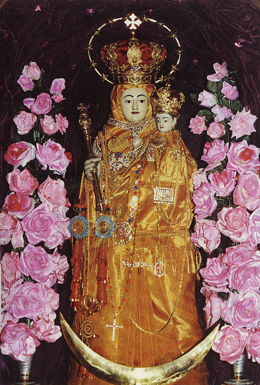 8/29: Дева Мария на доброто здраве Velankanni, Индия HD тапет за телефон