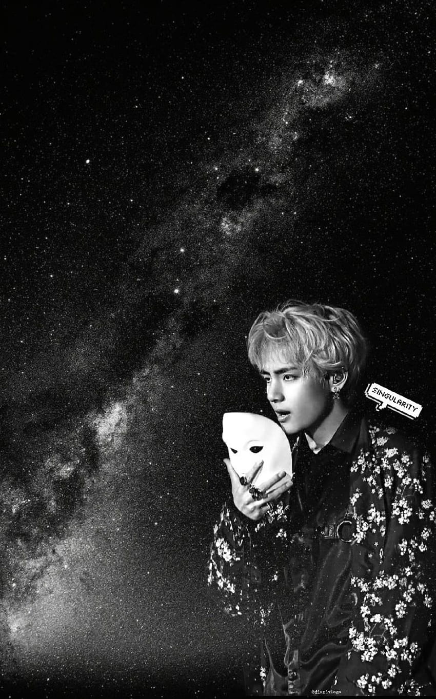 Bts V Black And White posted by Ethan Walker, bts v aesthetic HD phone wallpaper
