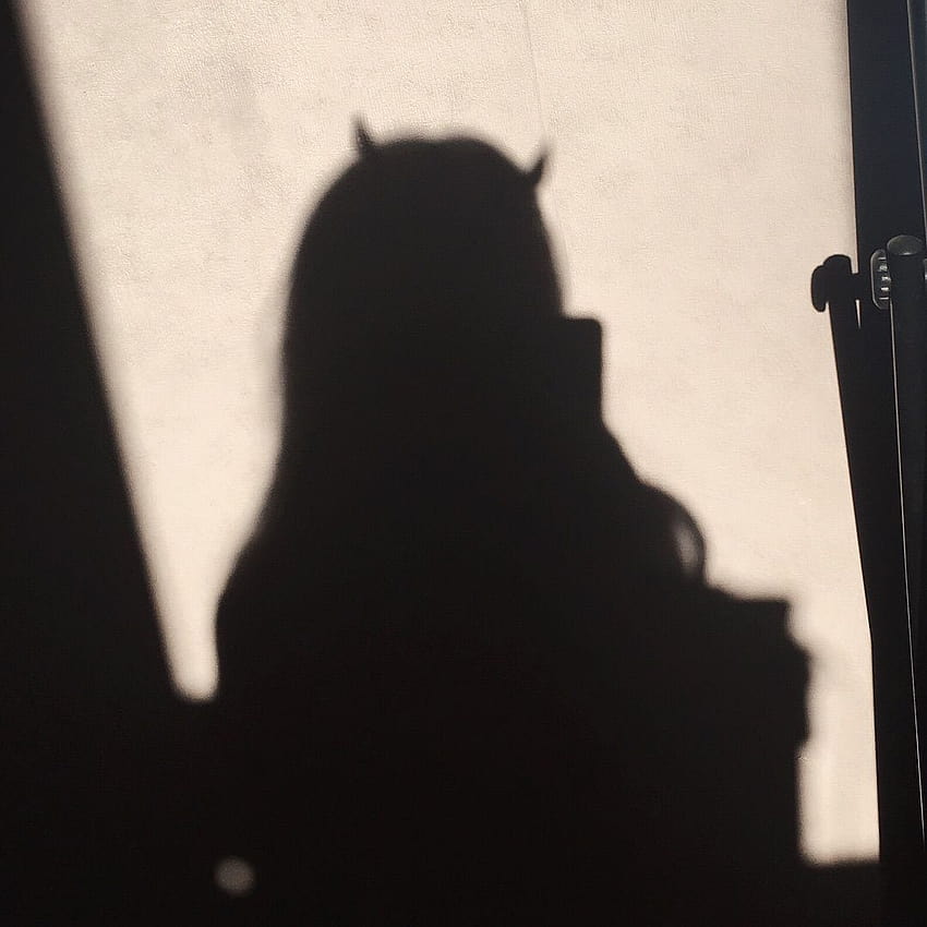 halloween, girl, demon and shadow, 1080x1080 demon girl HD phone wallpaper