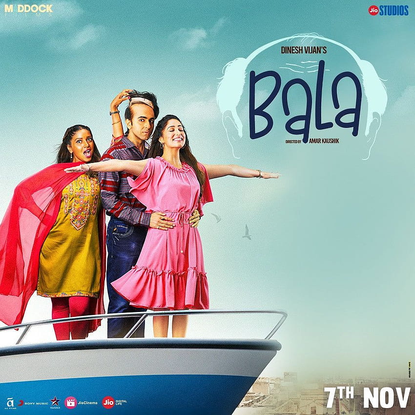 Bala 2019 Hindi 400 MB pDVDRip, Bala-Film HD-Handy-Hintergrundbild