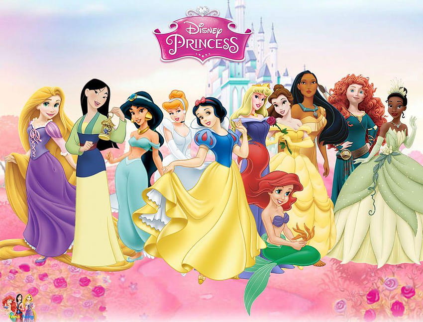 ใหม่ Disney Princess โดย fenixfairy วอลล์เปเปอร์ HD