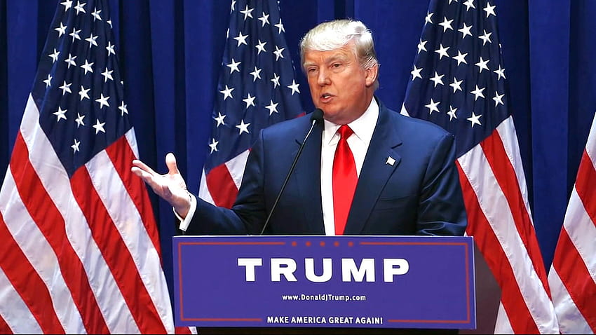 DONALD TRUMP eua estados unidos américa homem homens presidente, trunfo bandeira papel de parede HD