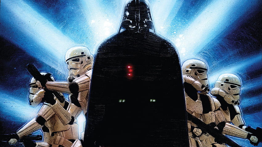 Darth Vader, Sith, Star Wars, Stormtrooper & Hintergründe • 38680 • Wallur, Darth Vader und Stormtroopers HD-Hintergrundbild