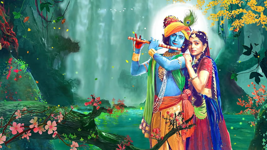Lord Krishna, krishna mahabharat HD duvar kağıdı