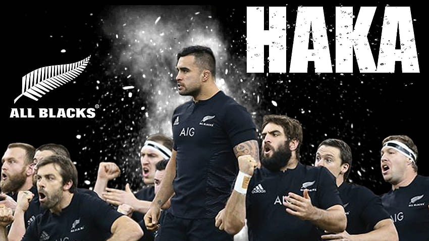 All Blacks rugby Haka 2015, old black haka HD wallpaper